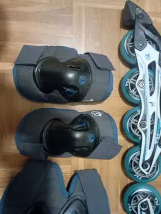 Patines en línea Fila con protecciones