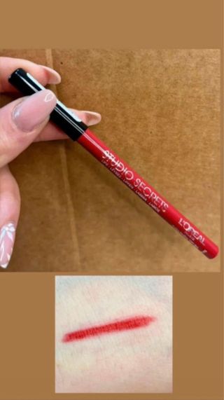 Matita labbra L'Oréal Paris rossa