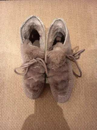 Botines Vidorreta Beige/Gris