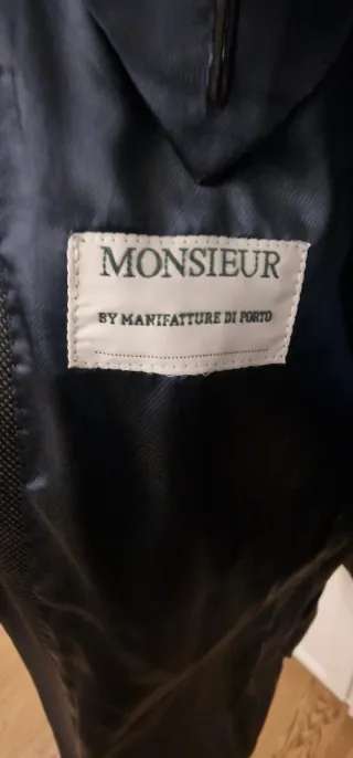 Abito uomo 3 bottoni manifattura Italia