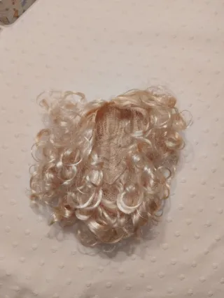 Peluca Rubia Estilo 1920