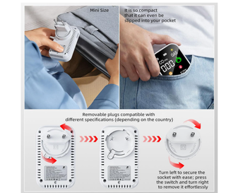 Rilevatore CO e Gas 4 in 1