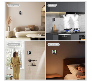 Rilevatore CO e Gas 4 in 1