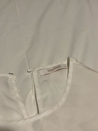 Vestido blanco sin tirantes