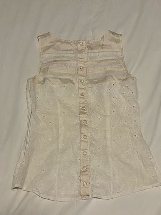 Vestido blanco sin tirantes