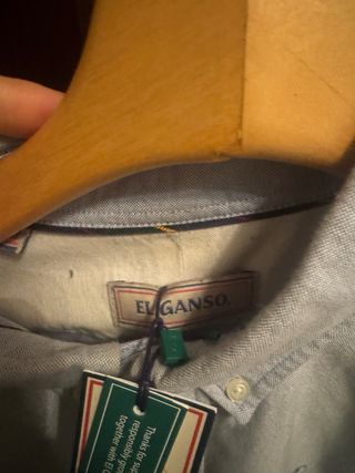 Camisa El Ganso Azul Talla M