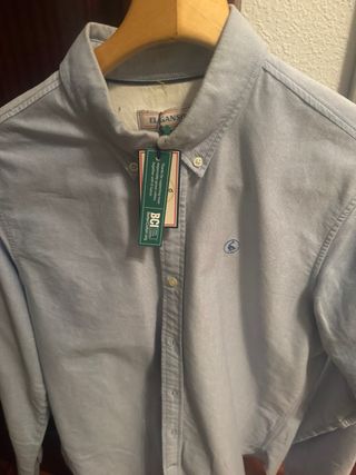 Camisa El Ganso Azul Talla M