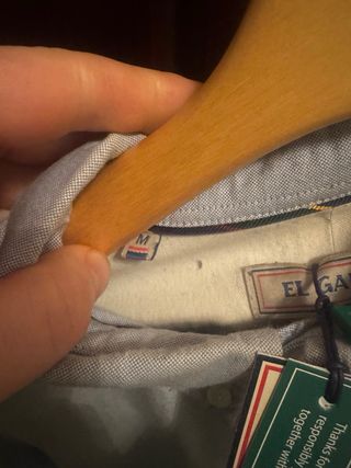 Camisa El Ganso Azul Talla M