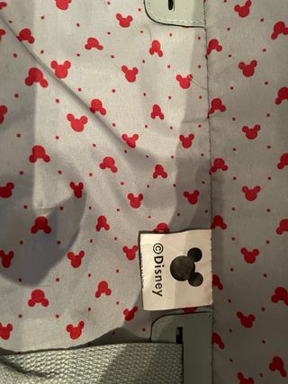 Maleta Disney Mickey Roja : 50cm x 38 cm