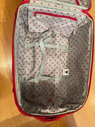 Maleta Disney Mickey Roja : 50cm x 38 cm
