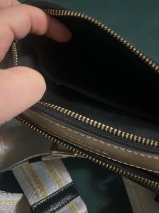 Bolso Marc Jacobs Beige y Dorado