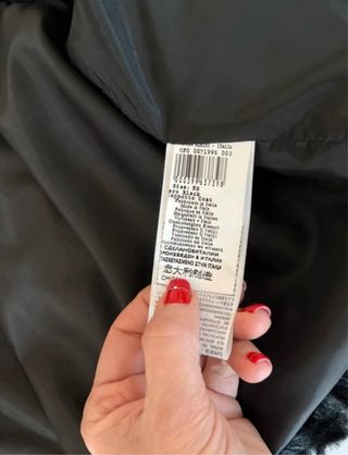 Pelliccia sintetica Rinascimento nera