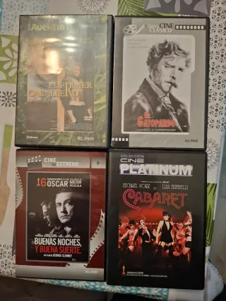 Loye DVD La Gran Evasión y 15 titulos mas varios.