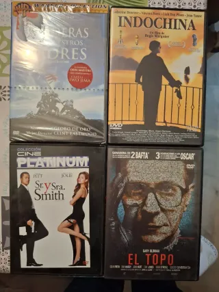 Loye DVD La Gran Evasión y 15 titulos mas varios.
