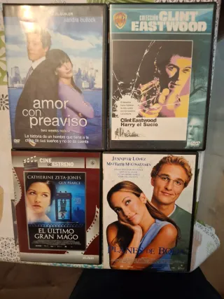 Loye DVD La Gran Evasión y 15 titulos mas varios.