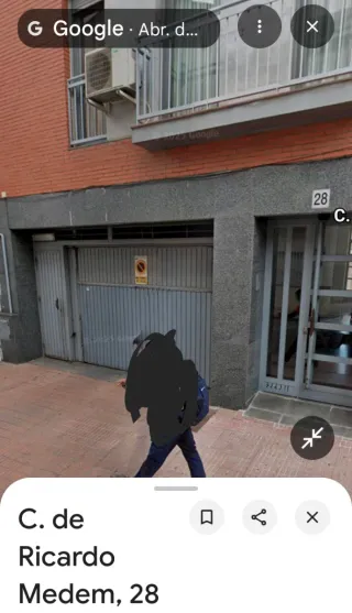 Plaza de garaje en alquiler