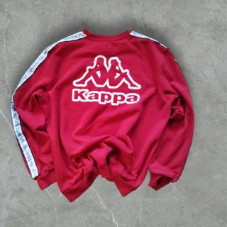 Sudadera Vintage Kappa Roja
