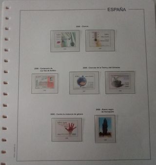 SUPLEMENTO EDIFIL 2008 SELLOS ESPAÑA ESTCH.TRANSP.