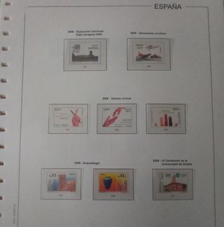 SUPLEMENTO EDIFIL 2008 SELLOS ESPAÑA ESTCH.TRANSP.
