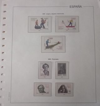 SUPLEMENTO EDIFIL 2008 SELLOS ESPAÑA ESTCH.TRANSP.