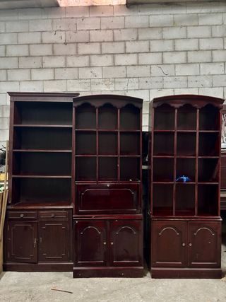 Estantería librero vintage estilo inglés