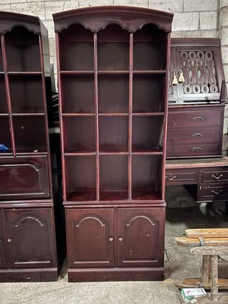 Estantería librero vintage estilo inglés