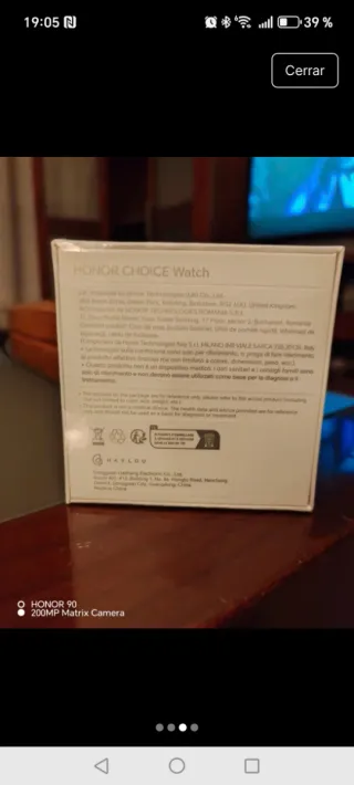 Honor Choice Watch Negro