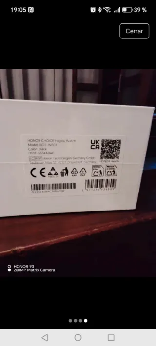 Honor Choice Watch Negro