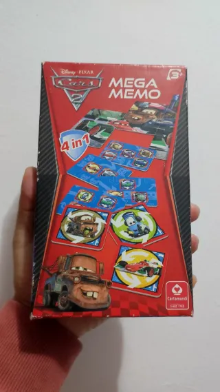 3 Coches Disney Pixar + Juego 4 en 1 Originales