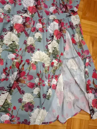 Vestido flores talla S/M