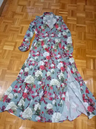 Vestido flores talla S/M