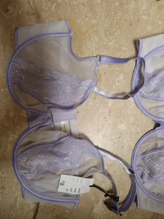 Lote 3 Sujetadores Primark 100E Morado