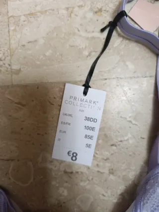 Lote 3 Sujetadores Primark 100E Morado