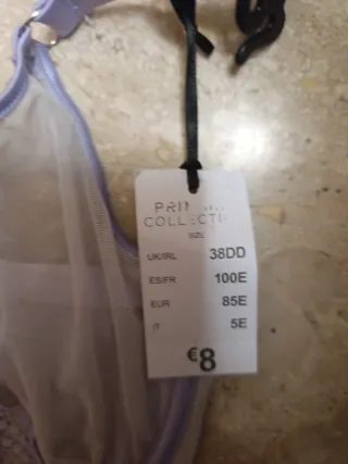 Lote 3 Sujetadores Primark 100E Morado