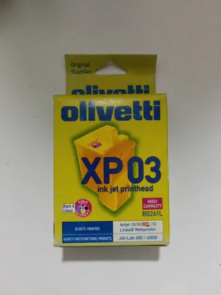 Cartucho Tinta Olivetti XP03 Negro y Color