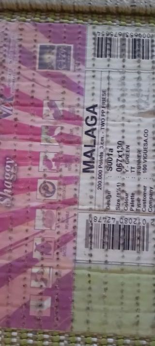 Conjunto de 3 alfombras GIZA MALAGA 60x110cm