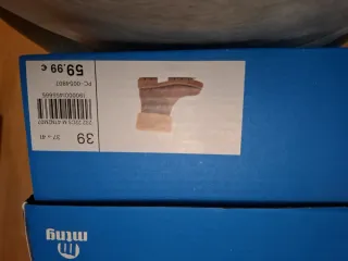 Botas marrones forradas talla 39