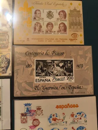 Sellos España: Cerámica, Picasso, Reyes