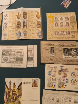 Sellos España: Cerámica, Picasso, Reyes