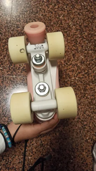 Patines Oxelo rosas talla 33