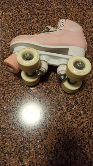 Patines Oxelo rosas talla 33