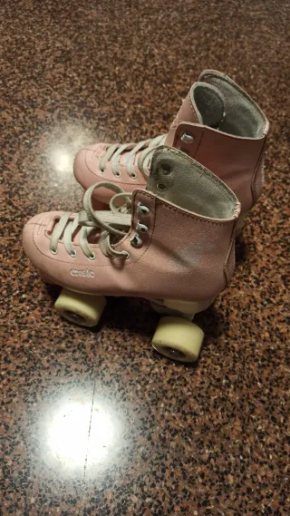 Patines Oxelo rosas talla 33