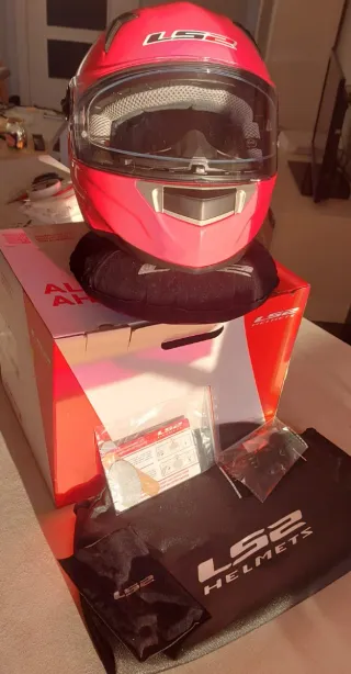 Casco Moto LS2 FF396 FT2 Pinlock Talla S