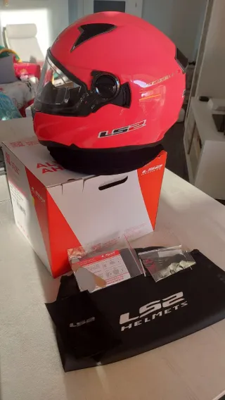 Casco Moto LS2 FF396 FT2 Pinlock Talla S