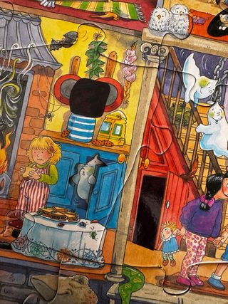 Puzzle Mágico Casa Encantada