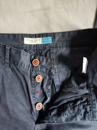 Pantalón chino azul marino