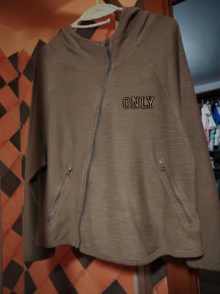 Felpa ONLY donna con cappuccio