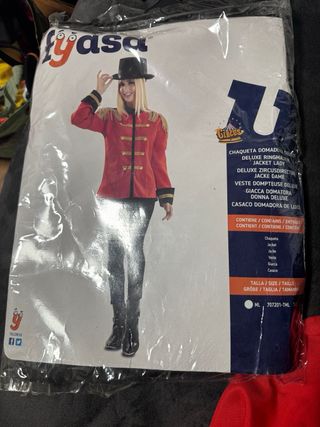 Disfraz Chaqueta Domador Circo