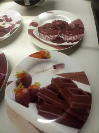 Set 4 Platos Postre Easy Life