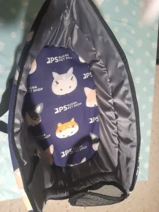 Bolso para perro con estampado de animales